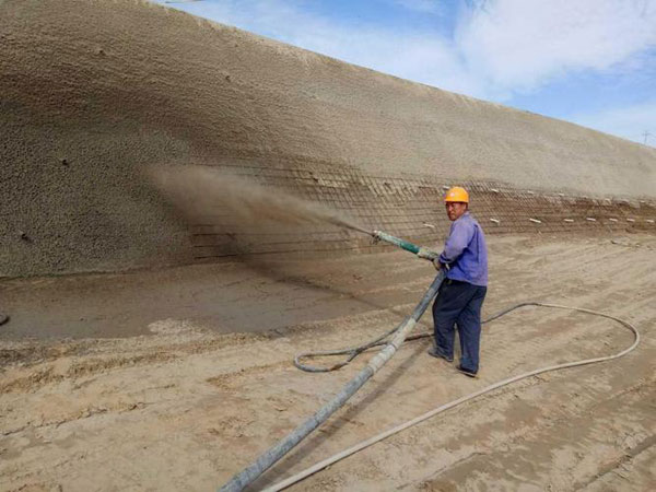 建水护坡锚喷